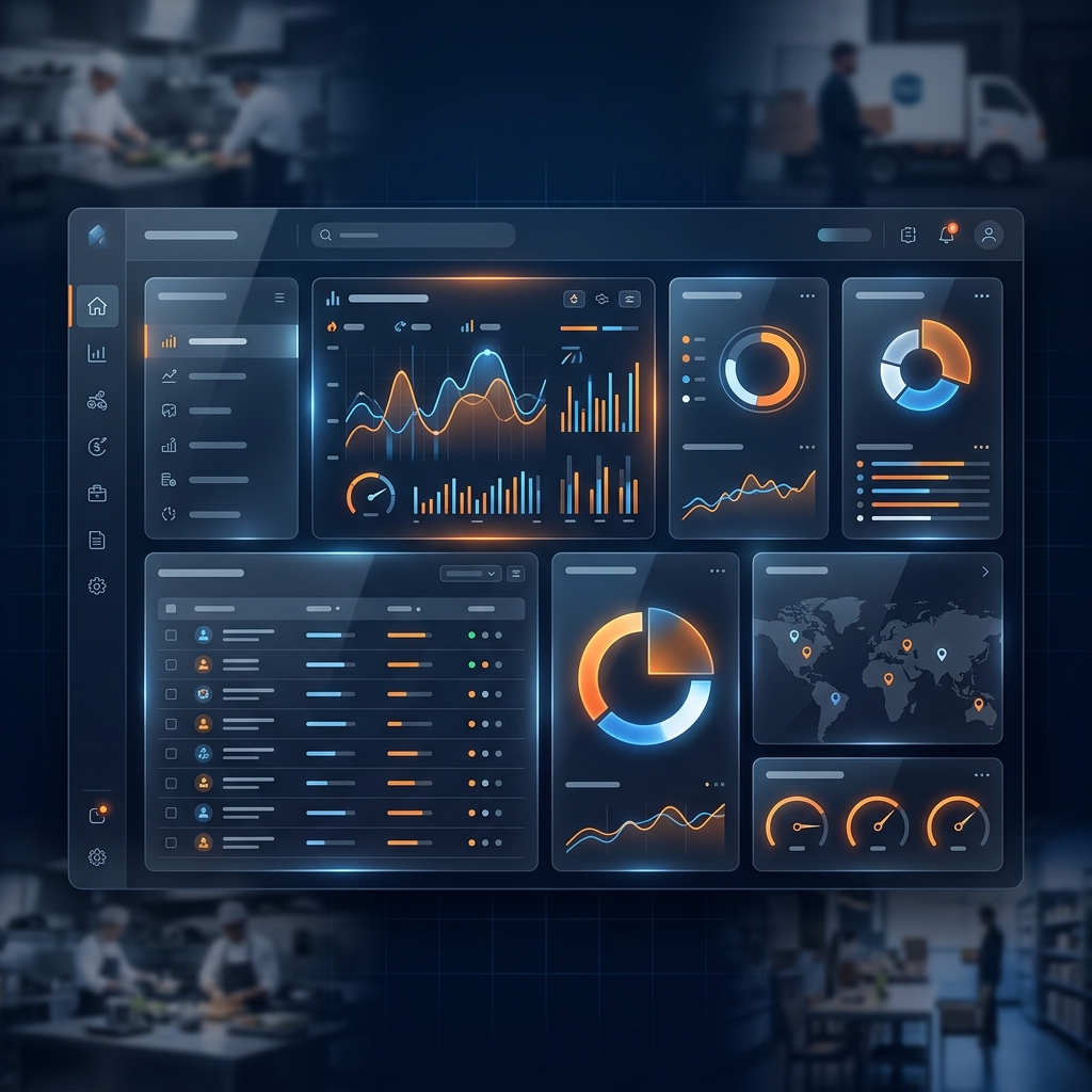 EASM ERP Dashboard Interface